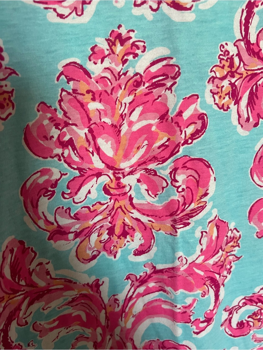 Caribbean Joe NWT Tropical Resort Chic Shift Dress XL Coastal Preppy Summer - Picture 9 of 9